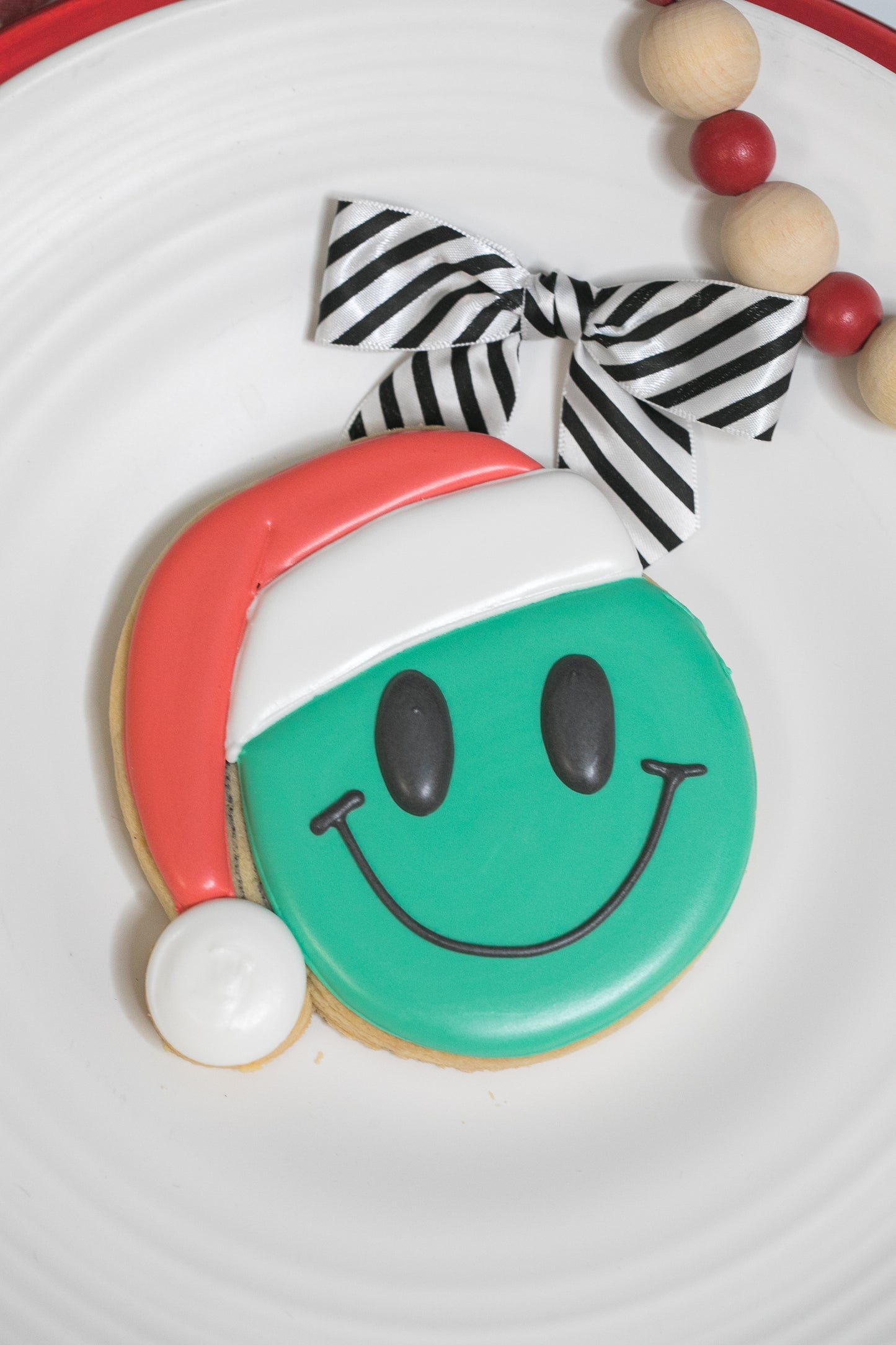Santa Smiley Face