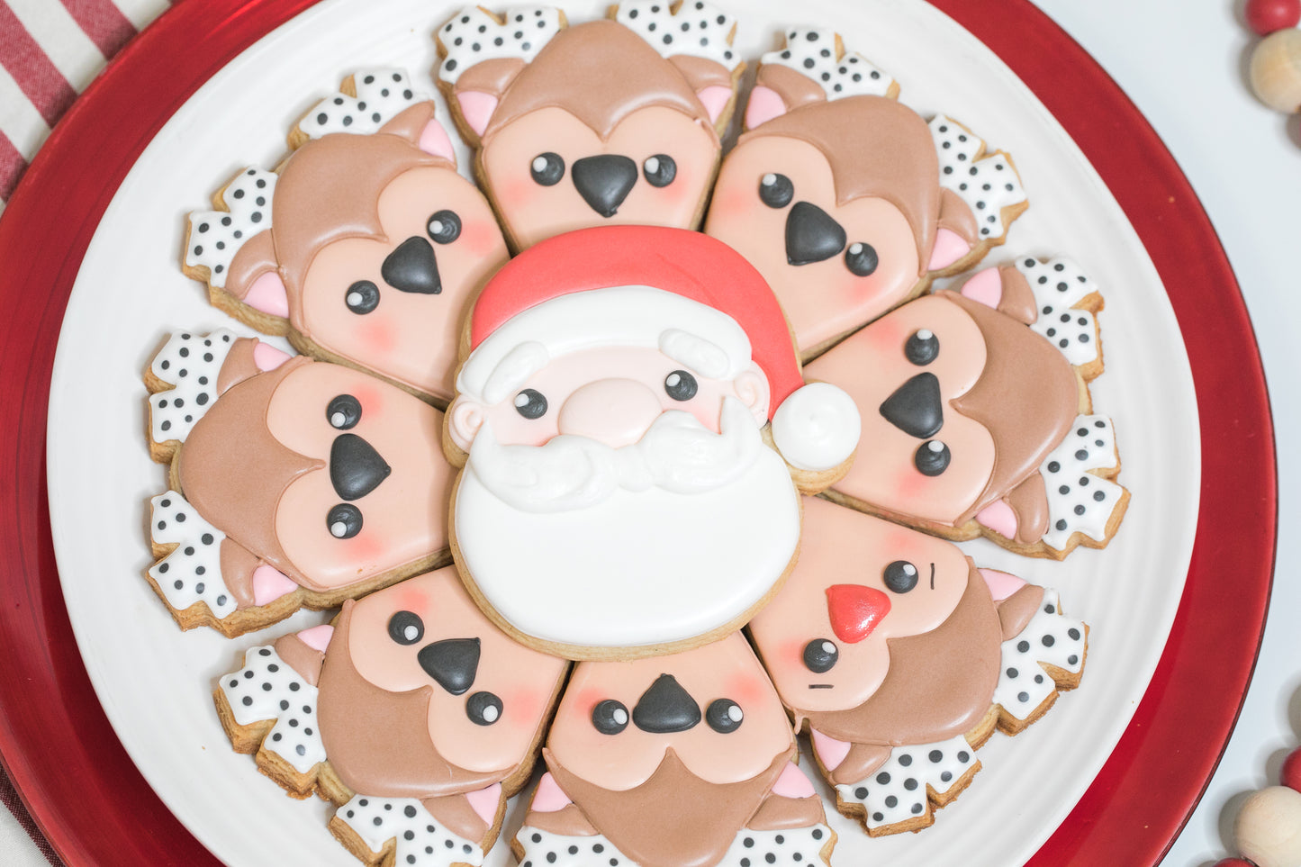 Santa's Reindeer Platter