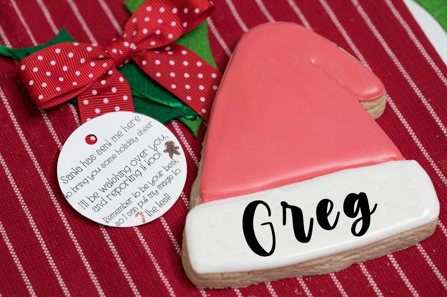 Personalized Elf Hat