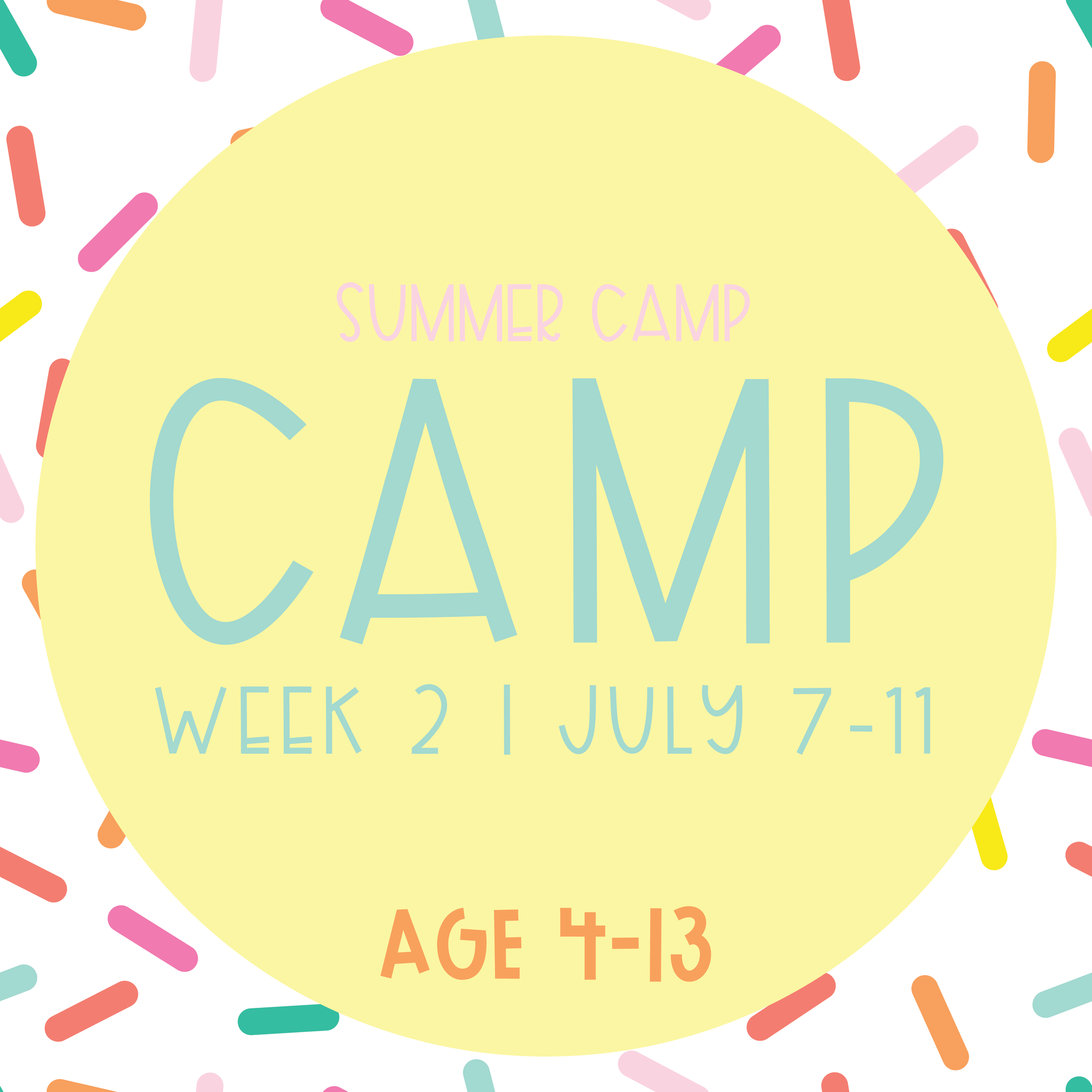 Summer Camp Week 2 (AGE 4-13)