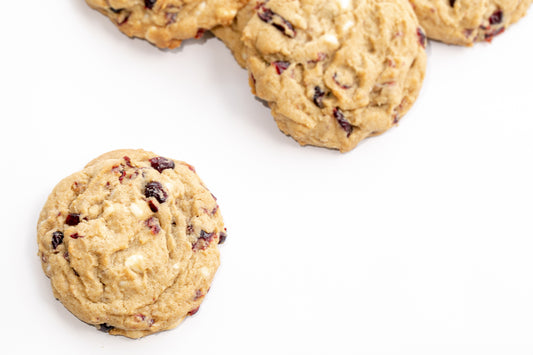 Cranberry White Chocolate Chip Cookies