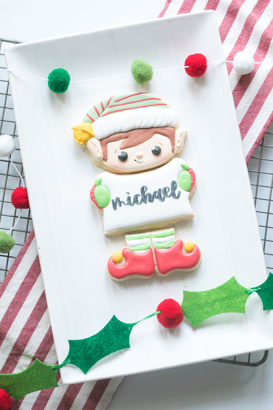 Personalized Boy Elf 3 pc. Gift Box