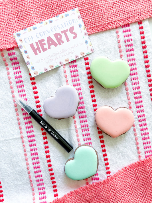 DIY Conversation Hearts